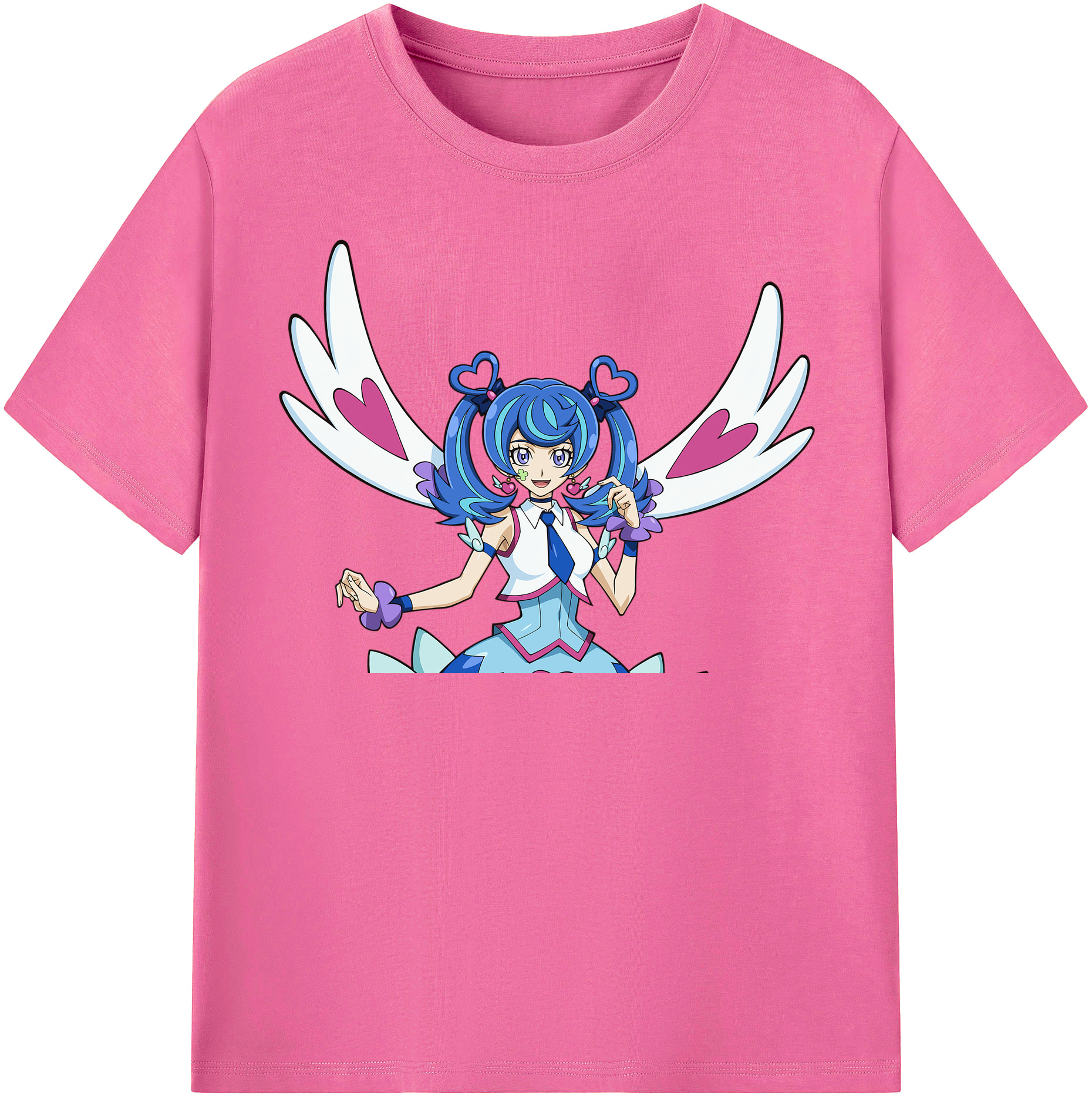 （画像用） 遊☆戯☆王 Yu-Gi-Oh! レディースカジュアルプリントTシャツ（綿100％）